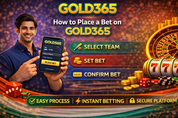 How to Place a Bet on Gold365